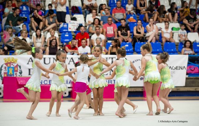 Las Escuelas Municipales de Gimnasia Rítmica despidieron el curso con una multitudinaria exhibición - 4, Foto 4