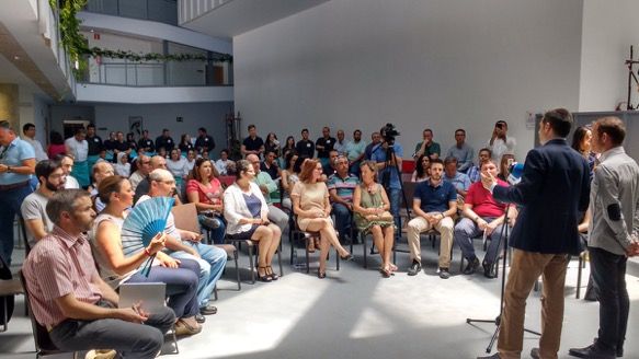 Los emprendedores protagonistas esta mañana en Torre-Pacheco - 1, Foto 1