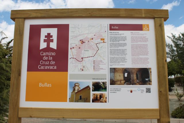 Colocan la señalización del Camino de la Cruz a su paso por Bullas - 2, Foto 2