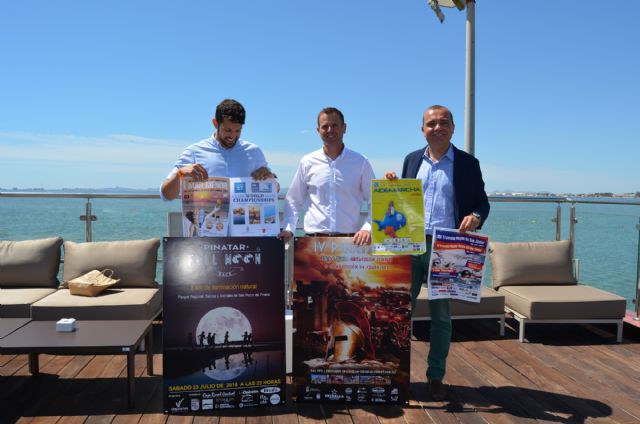 Las concejalías de Deportes de San Pedro del Pinatar, San Javier y Los Alcázares sumarán esfuerzos para situar el Mar Menor en la agenda deportiva internacional - 3, Foto 3