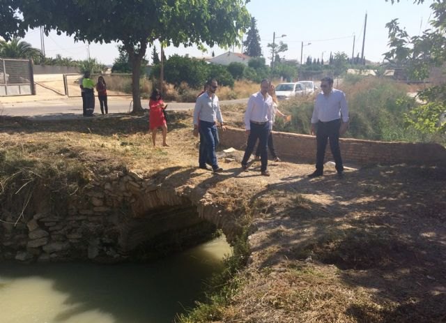 Cultura comenzará tras el verano las obras para recuperar el Puente de las Pilas de Alcantarilla - 1, Foto 1