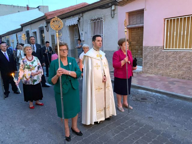 El Sagrado Corazón Jesús, muy arropado en su procesión anual en Las Torres de Cotillas - 3, Foto 3