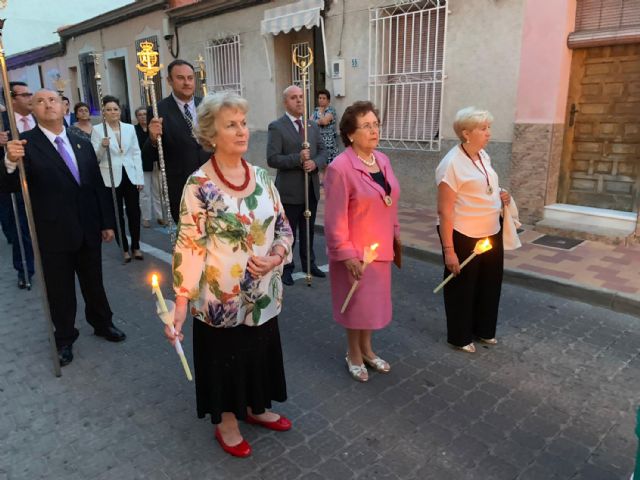 El Sagrado Corazón Jesús, muy arropado en su procesión anual en Las Torres de Cotillas - 5, Foto 5
