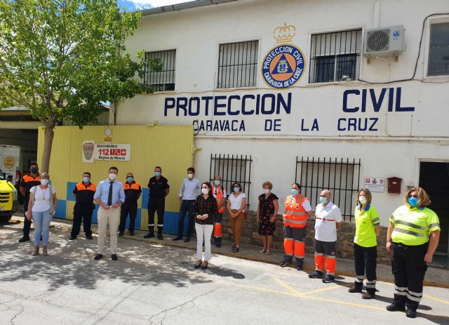 El Ayuntamiento de Caravaca expresa su agradecimiento a Protección Civil y Cruz Roja por la colaboración prestada en los meses de confinamiento con más de dos mil servicios realizados - 1, Foto 1