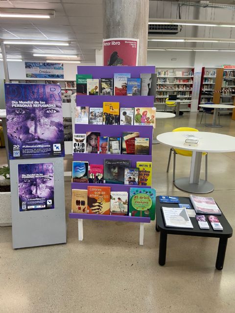Las bibliotecas de Murcia y Cartagena se suman a Accem para celebrar el Día de la Persona Refugiada - 1, Foto 1