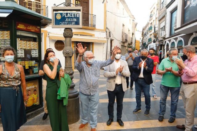 La Hermandad de Labradores Paso Azul felicita a Don Joaquín Castellar por la denominación de una placeta con su nombre, un merecido reconocimiento a su prolífera trayectoria artística - 1, Foto 1