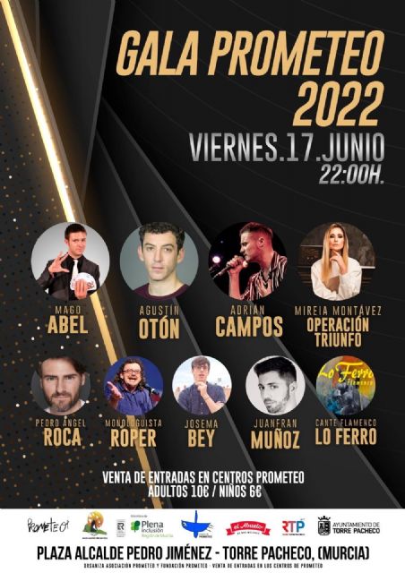 Gala Prometeo 2022. Fiestas del MelA3n Torre Pacheco - 1, Foto 1