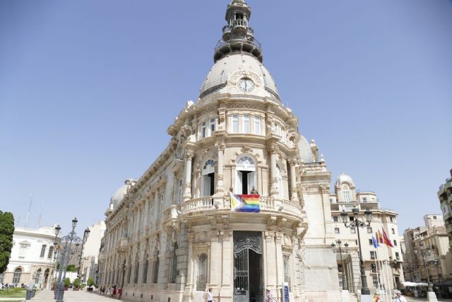 La nueva bandera del Arcoíris ondeará en Cartagena con motivo de la Semana del Orgullo - 1, Foto 1