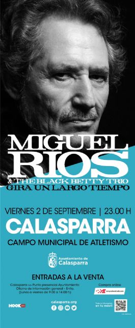 Miguel Ríos llega al 25° aniversario del Cuervarrozk con su gira ´Un largo tiempo´ tras más de 60 años sobre los escenarios - 2, Foto 2