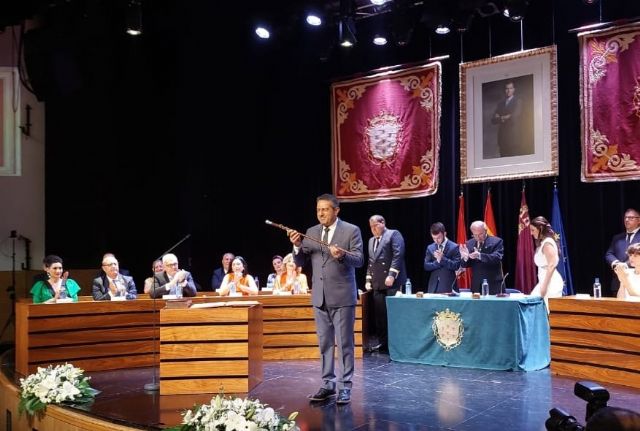 Constituida la Corporación Municipal con Joaquín Buendía elegido alcalde de Alcantarilla por mayoría absoluta - 1, Foto 1