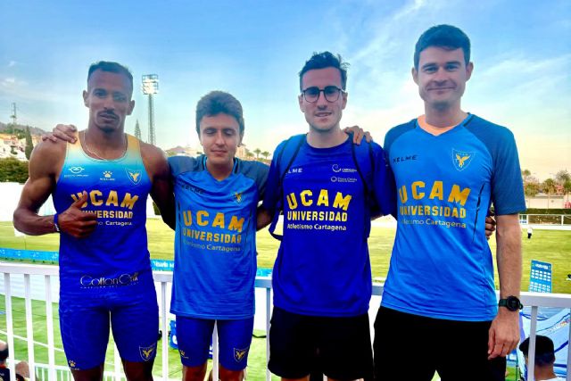29 medallas en el regional Absoluto para el UCAM Atletismo Cartagena - 1, Foto 1