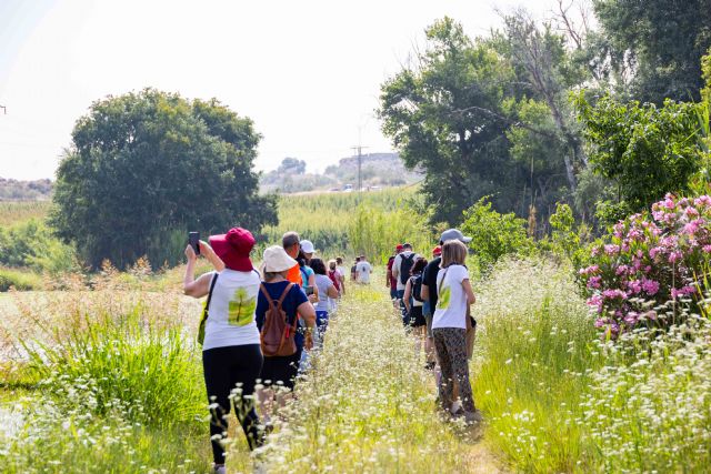 Martín Sandoval guía un recorrido botánico por el coto arrocero de Calasparra - 2, Foto 2