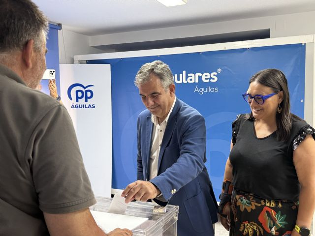 Los afiliados del Partido Popular de Águilas respaldan a Feijóo como presidente del partido en la Asamblea Local - 1, Foto 1