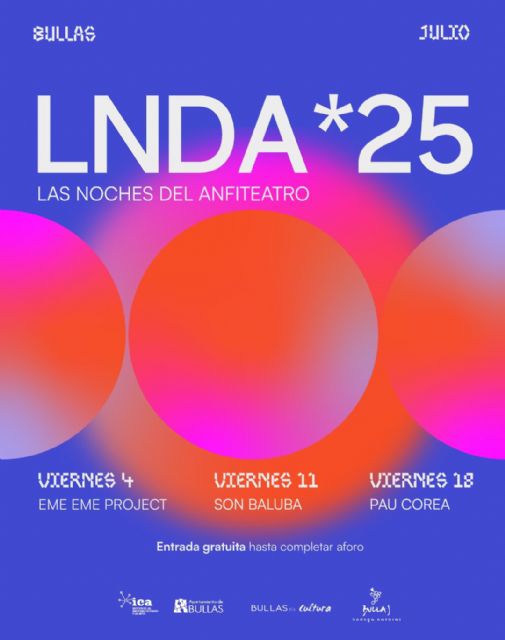 'Las Noches del Anfiteatro' ofrece conciertos gratuitos los tres primeros viernes de julio - 1, Foto 1