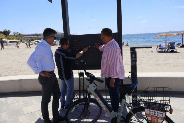 San Pedro del Pinatar instala puntos de recarga para bicicletas y patinetes electricos