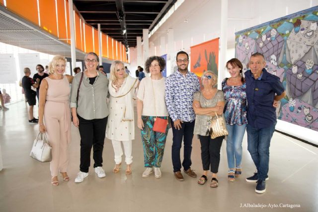 La Mar de Musicas abrio las puertas de la exposicion Volver a los diecisiete de artistas cartageneras - 1, Foto 1