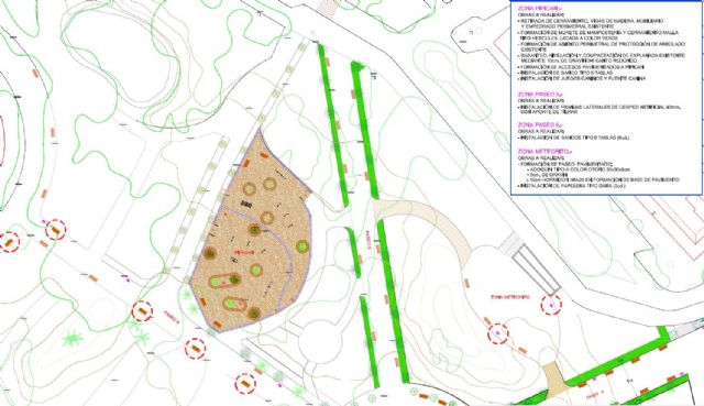 El Ayuntamiento de Molina de Segura inicia las obras de mejora del Parque de la Compañía, con una inversión total de 244.714,32 euros - 1, Foto 1