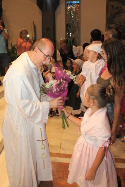 Vecinos de Lo Pagán honran a la Virgen del Carmen con la tradicional ofrenda de flores - 4, Foto 4