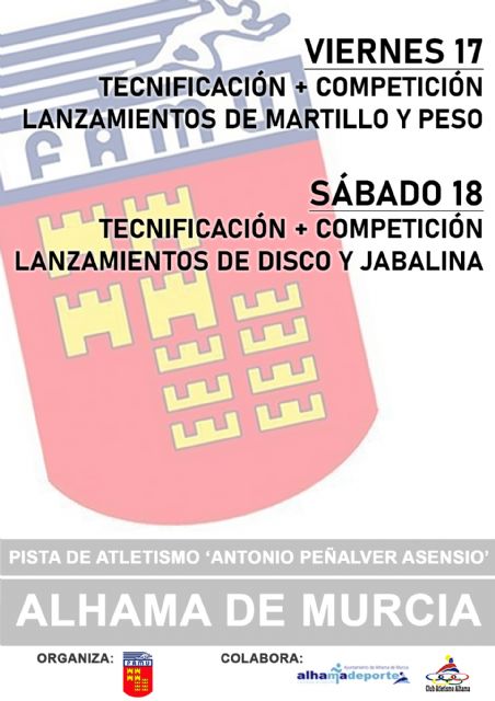 Alhama de Murcia, sede regional de la tecnificacin de lanzamientos, Foto 1