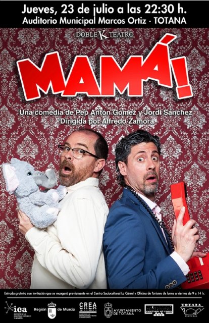 El teatro vuelve al Auditorio Municipal “Marcos Ortiz” los días 23 y 24 de julio con sendas obras; que tendrán entrada gratuita con invitación, Foto 3