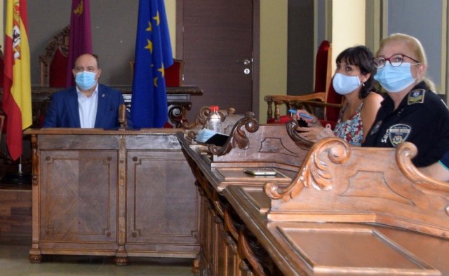 Se celebra la mesa de coordinación policial contra la violencia de género y doméstica de Cieza - 1, Foto 1