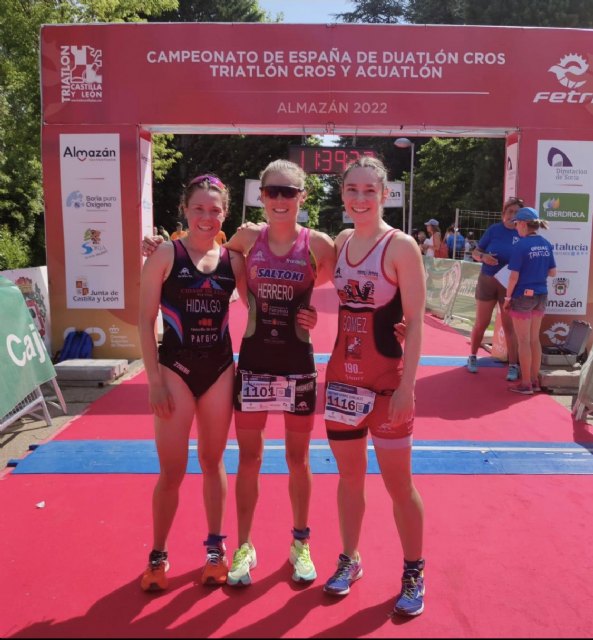 Cinco medallas de oro para deportistas murcianos en los Nacionales de Acuatlón, Triatlón cross y Duatlón Cross celebrados en Almazán - 2, Foto 2