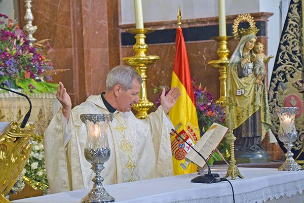 La Comandancia Naval de Sevilla celebró la Misa en Honor a la Virgen del Carmen en la Capilla de los marineros de Triana - 1, Foto 1