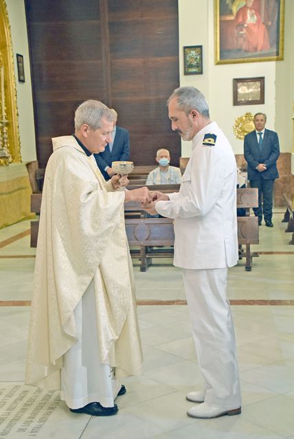 La Comandancia Naval de Sevilla celebró la Misa en Honor a la Virgen del Carmen en la Capilla de los marineros de Triana - 4, Foto 4