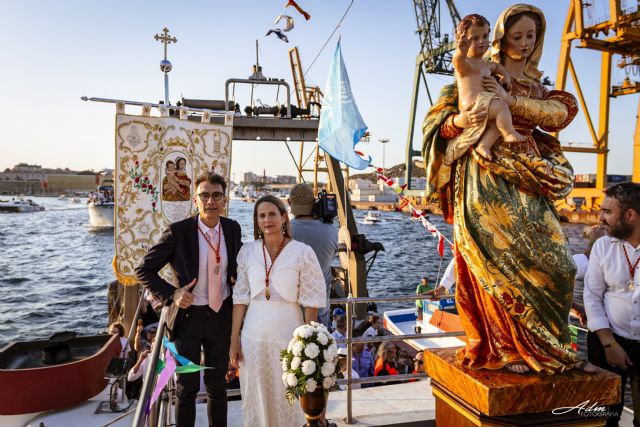 Día histórico para Cehegín: cientos de cehegineros rememoran en Cartagena la llegada de la Virgen de las Maravillas, tres siglos después - 3, Foto 3