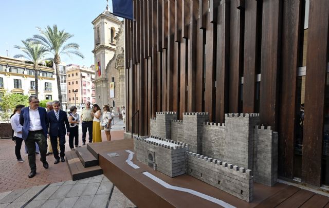 Murcia incorpora una maqueta tiflológica de la muralla árabe para acercar su historia a todos los sentidos - 2, Foto 2
