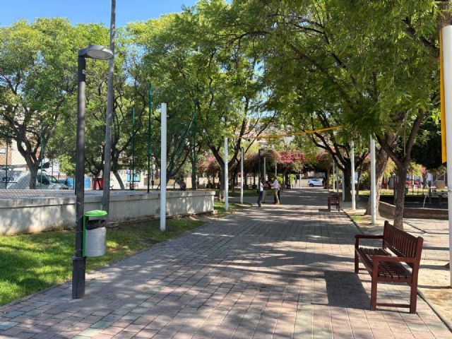 El Ayuntamiento de Murcia renueva el alumbrado en los jardines principales de Cabezo de Torres y reduce el consumo energético en más de un 65% - 1, Foto 1