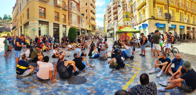 Delegados y trabajadores de CSIF de las empresas auxiliares de Navantia en Cartagena - 2, Foto 2