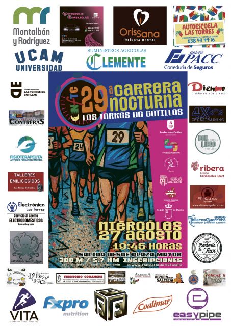 La carrera popular nocturna de las fiestas torreñas, lista para celebrar su 29ª edición - 1, Foto 1