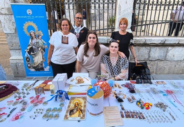 Más de mil personas honran a la Virgen del Carmen en el Casco Histórico de Cartagena - 5, Foto 5