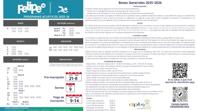 La Concejalía de Deportes oferta más de 1.100 plazas para los programas acuáticos municipales para el próximo curso - 3, Foto 3