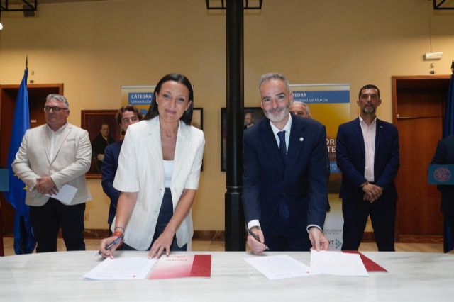 La Universidad de Murcia y la Comunidad Autónoma refuerzan su colaboración para impulsar el Observatorio del Deporte de la Región de Murcia - 2, Foto 2