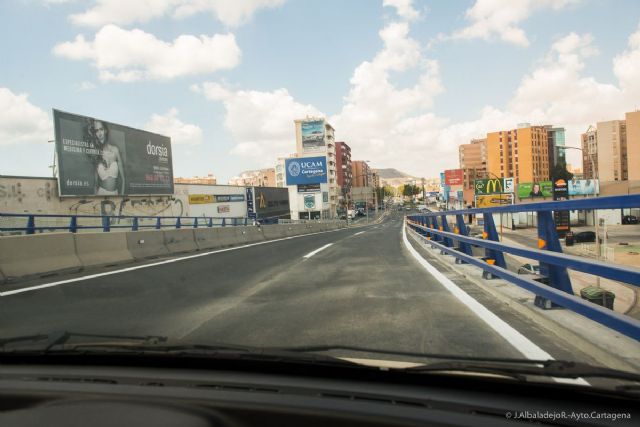 El tráfico se normaliza en el viaducto de entrada a Cartagena - 4, Foto 4