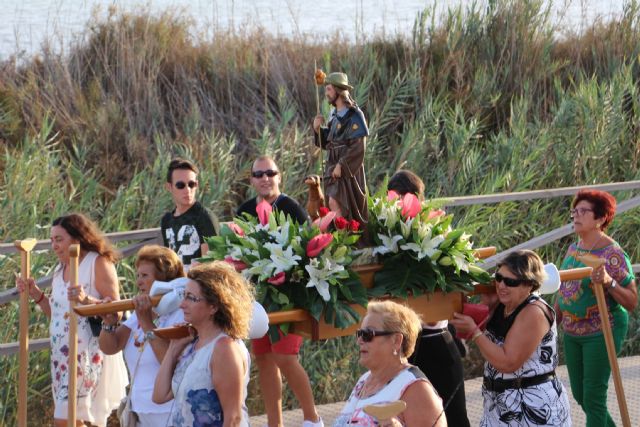 La procesión de San Roque pone el colofón a las fiestas de El Mojón - 1, Foto 1