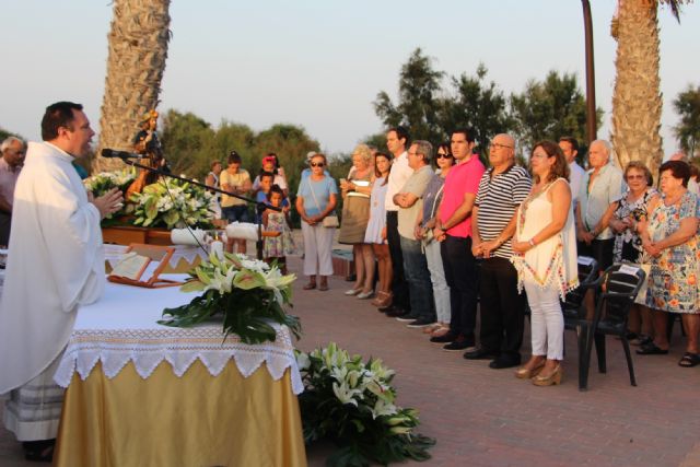 Las fiesta de El Mojón culminan con la procesión de San Roque - 3, Foto 3
