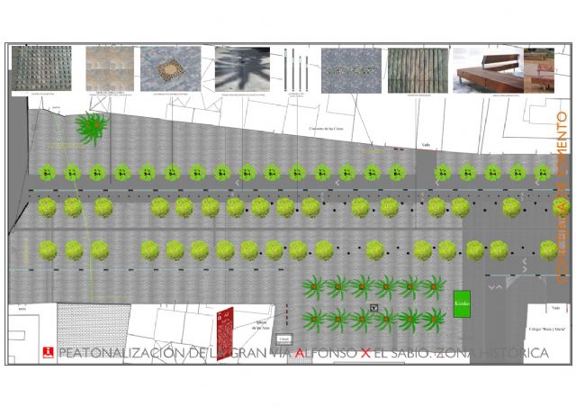 Las obras de peatonalización de la avenida Alfonso X el Sabio comenzarán después de Navidad - 4, Foto 4