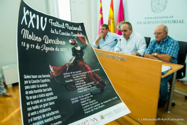 El XXIV Festival Nacional de la Cancion Española de Molino Derribao recordara a las grandes figuras que han pasado por sus tablas - 1, Foto 1