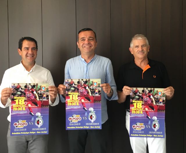 El Pozo Murcia FS y el Jaén Paraíso Interior FS calientan motores antes del inicio de temporada en San Javier - 1, Foto 1