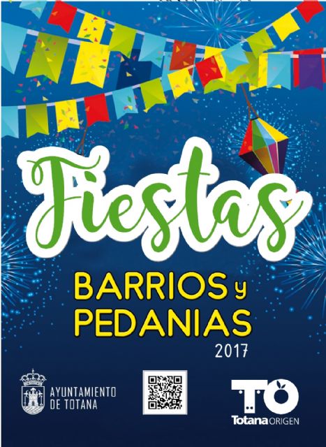 Continúa el calendario de festejos en barrios y pedanías de Totana programado para este verano 2017, Foto 2