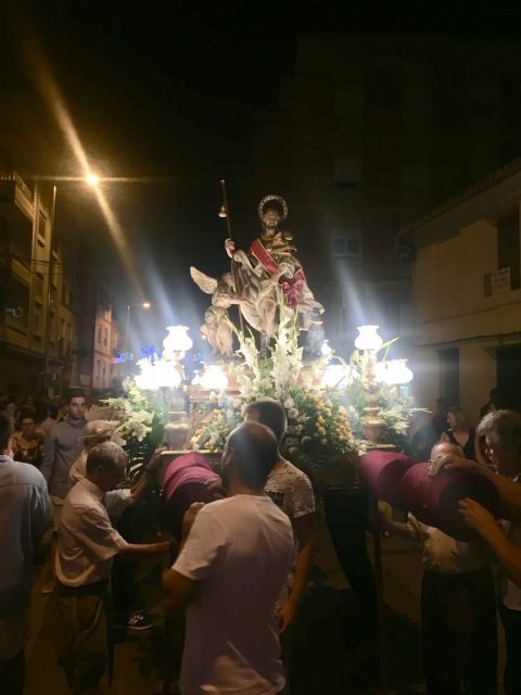 La procesión de san Roque despide las fiestas patronales de Blanca 2018 - 1, Foto 1