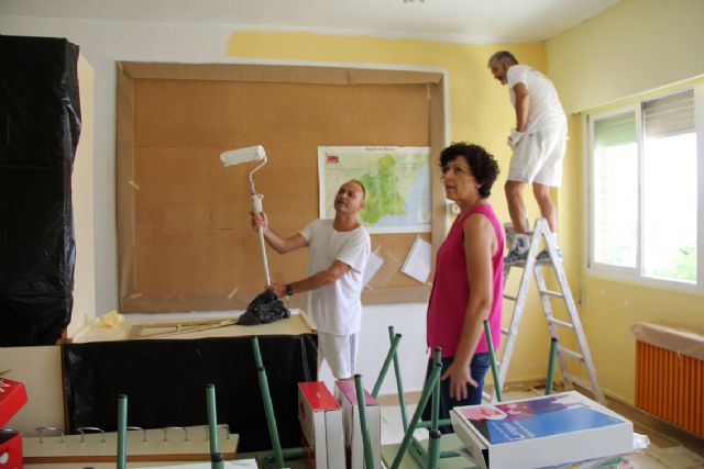 Continúan las obras de mejora en los colegios lumbrerenses de cara a septiembre - 2, Foto 2