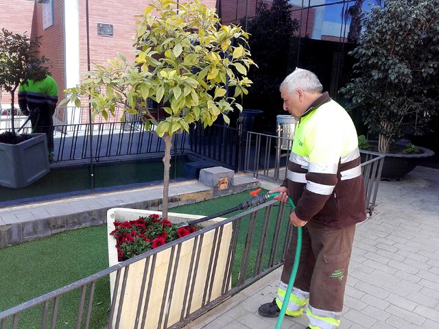 El Ayuntamiento revisa los más de un millar de maceteros en Murcia y pedanías - 3, Foto 3