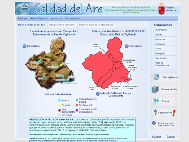 Cinco días con valores superiores a los 50 microgramos de partículas en suspensión sitúa al Valle de Escombreras en nivel 3 de alerta - 1, Foto 1