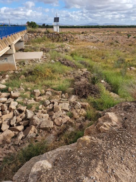 Los cauces de las ramblas de miranda y el albujón siguen sin limpiar a dos semanas de septiembre - 2, Foto 2