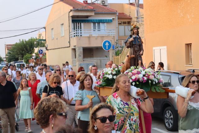 Los vecinos de El Mojón celebran sus fiestas en Honor a San Roque - 1, Foto 1