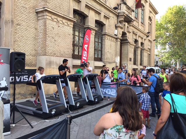 Un  circuito estático reta a los amantes de la movilidad a medir sus fuerzas con el atleta Miguel Ángel López - 1, Foto 1